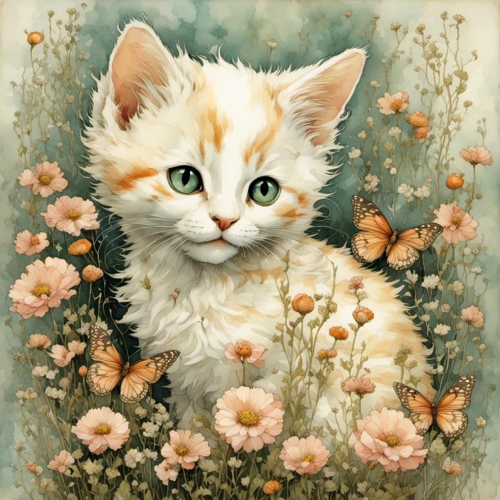 Tabby Kitten Cuteness 1