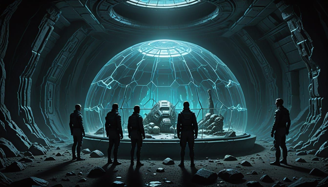MIB Team Uncovers Ancient Alien Chamber