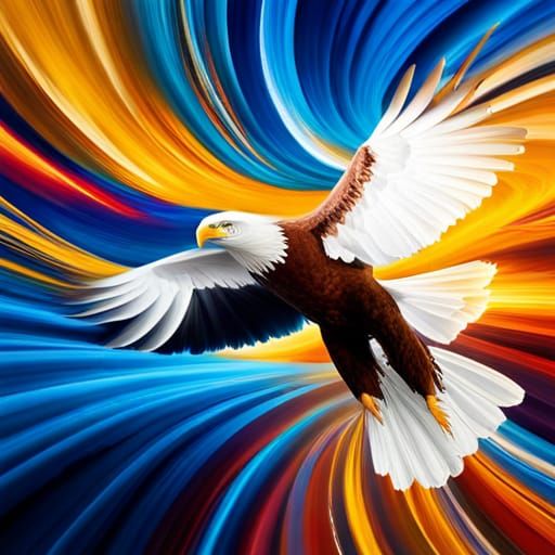 Majestic Eagle Car Wash Logo in HDR