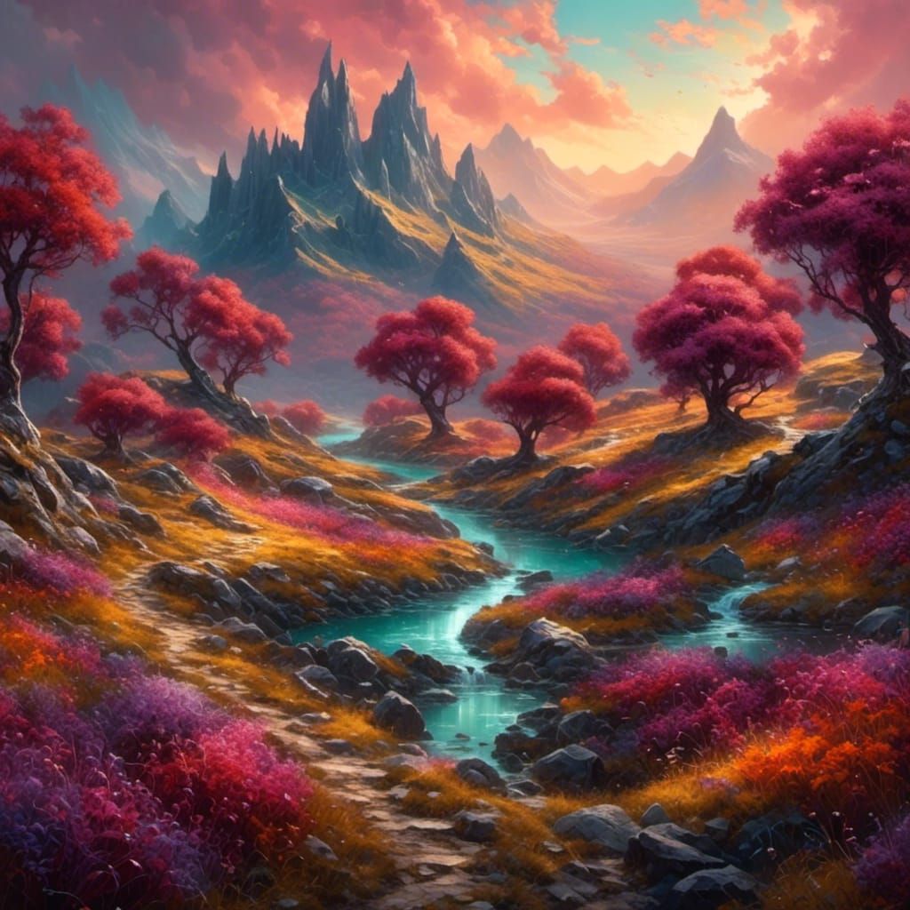 Dreamscape Landscape with Nikas Miracle Lora