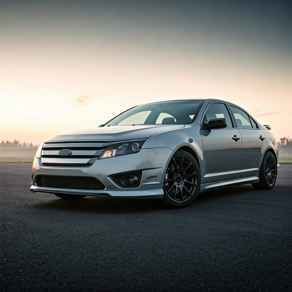 Custom 2010 Ford Fusion with Body Kit