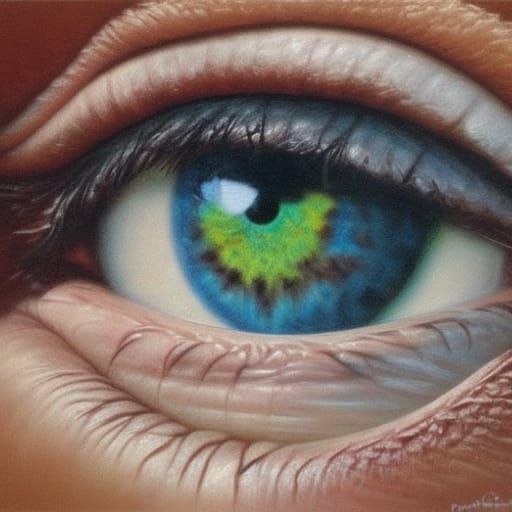 Expressive Eyes: Oil Painting Inspired by James Gurney
