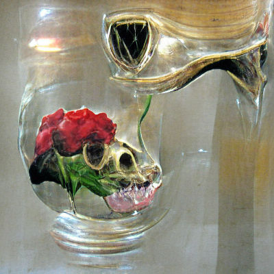 Abstract Shattered Glass Reflections