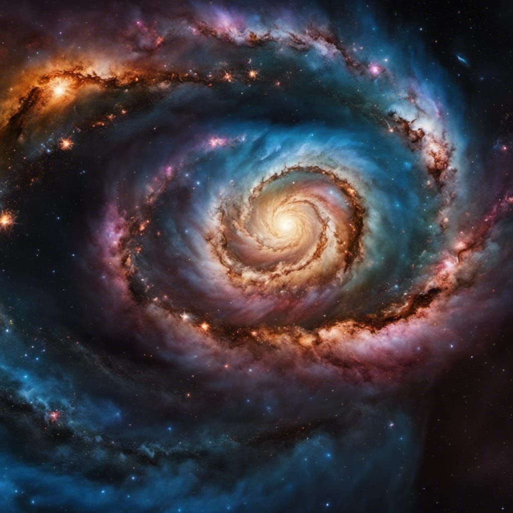 Flower Galaxy - Spinning