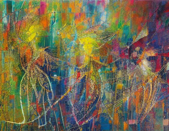 Dancers in Intricate, Meticulous Artistic Harmony