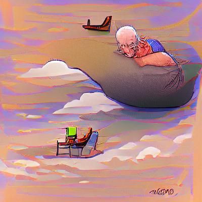 AI Interpretation of Retirement Concept