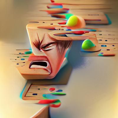 AI Generated Interpretation of Frustration