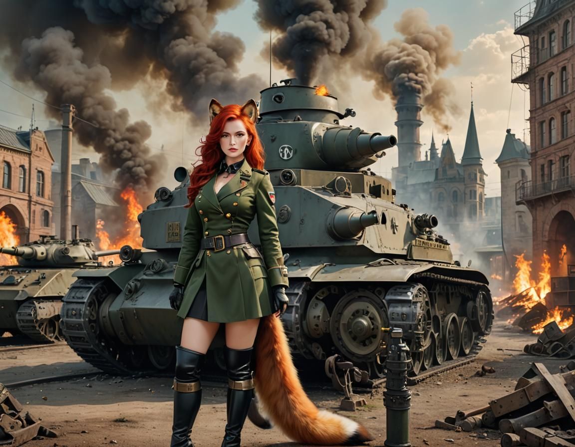 Kommandantin Kriegenfuchs : Steampunk.02