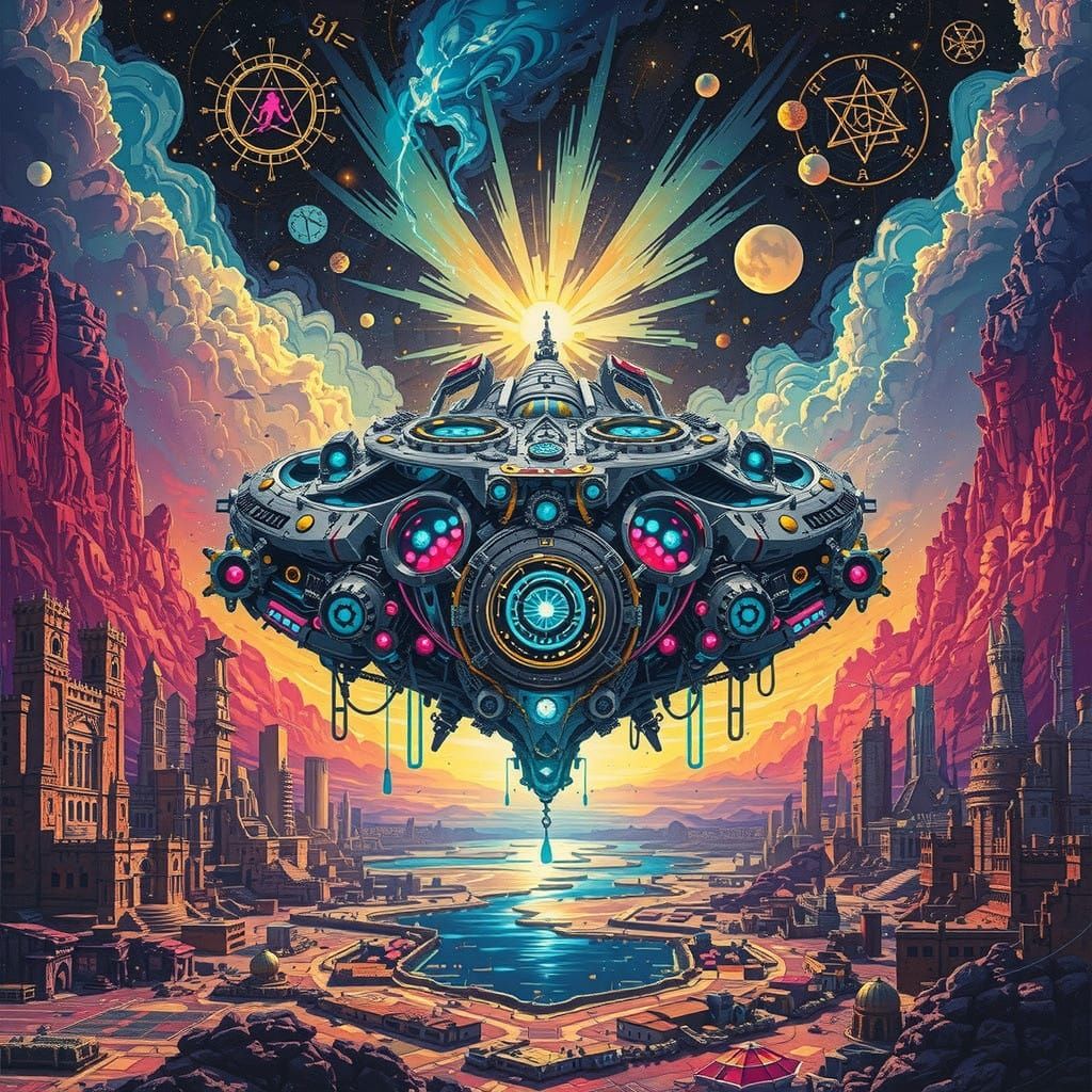 Title: "Quantum Odyssey"


Theme: A fusion of futuristic tec...