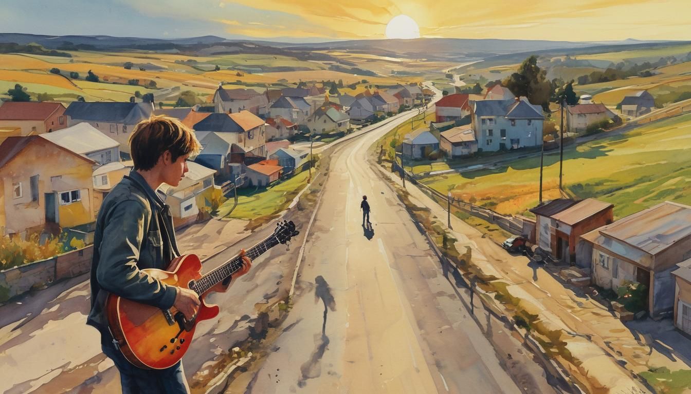 Endless Possibility: A Watercolor Youth Looks Ahead