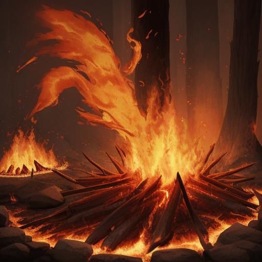 Fiery Inferno: A Visual Spectacle of Fire