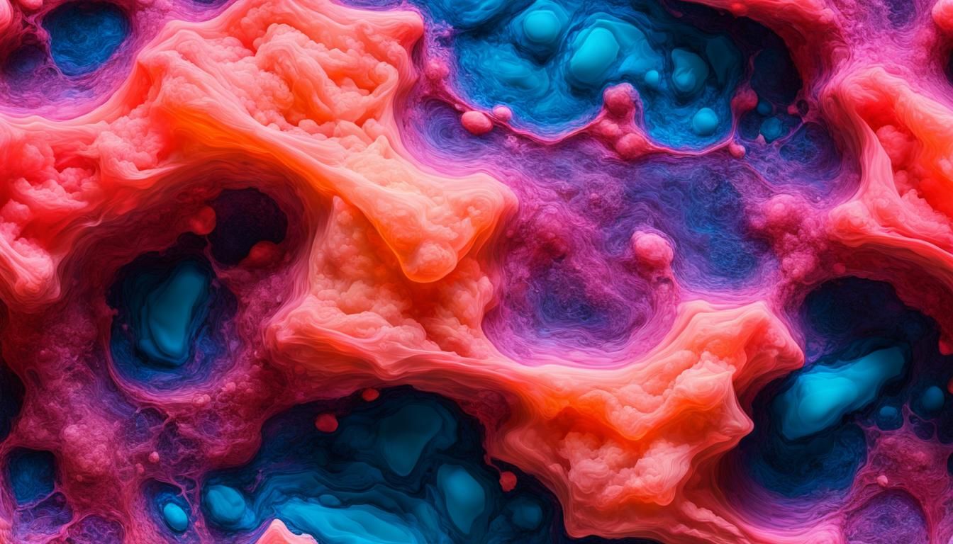 Abstract Aerogel Sculpture in Expressionist Style