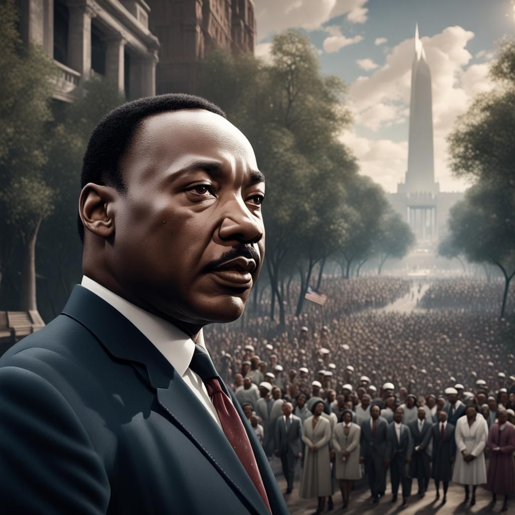 Dr MARTIN LUTHER KING JR Looking into 2024