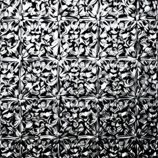 Gold Encircled: Black and White Contrast