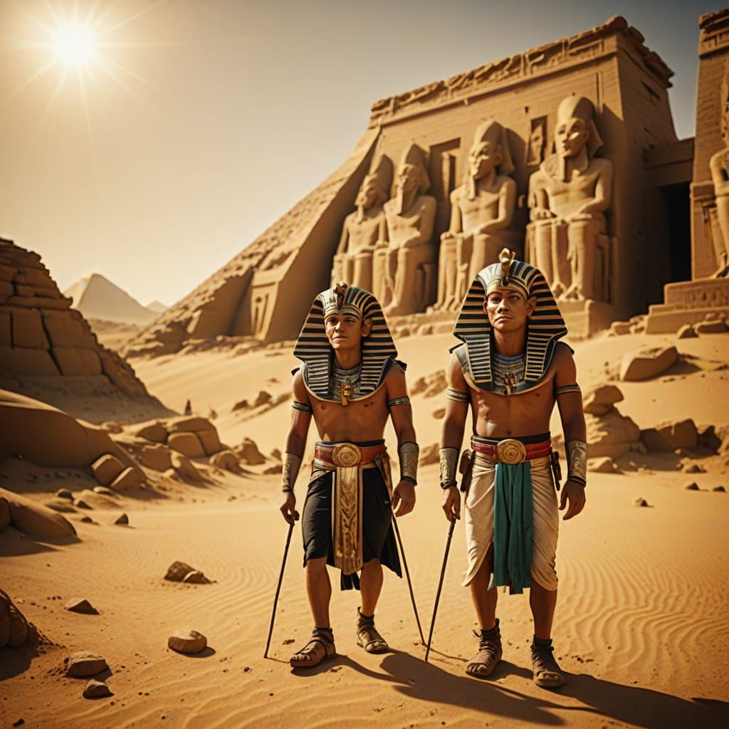 Mortadelo and Filemon in Ancient Egypt