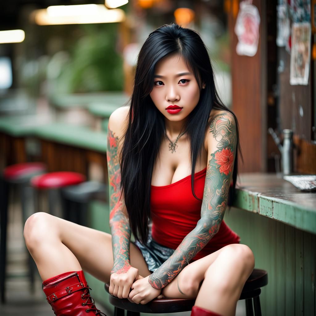 Pattaya bar girl - Thailand