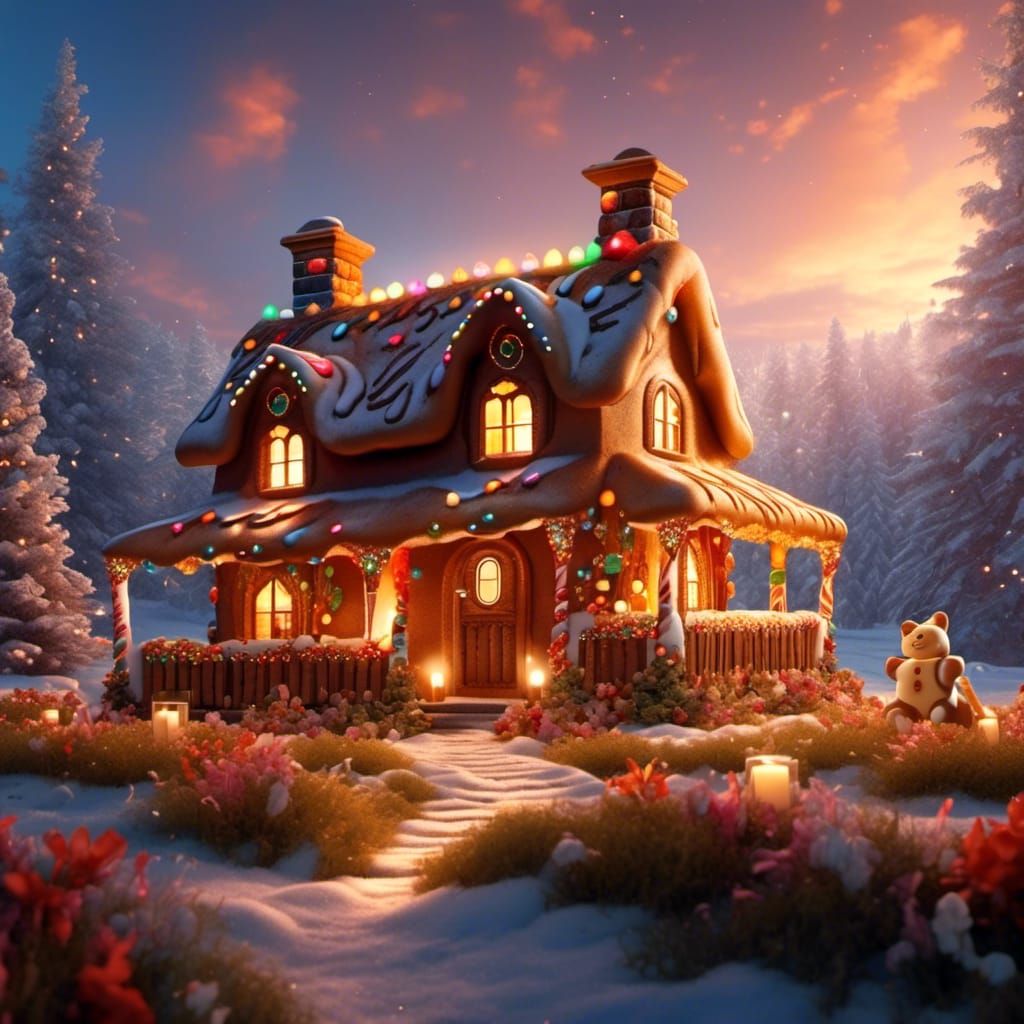 Gingerbread House Campfire Celebration