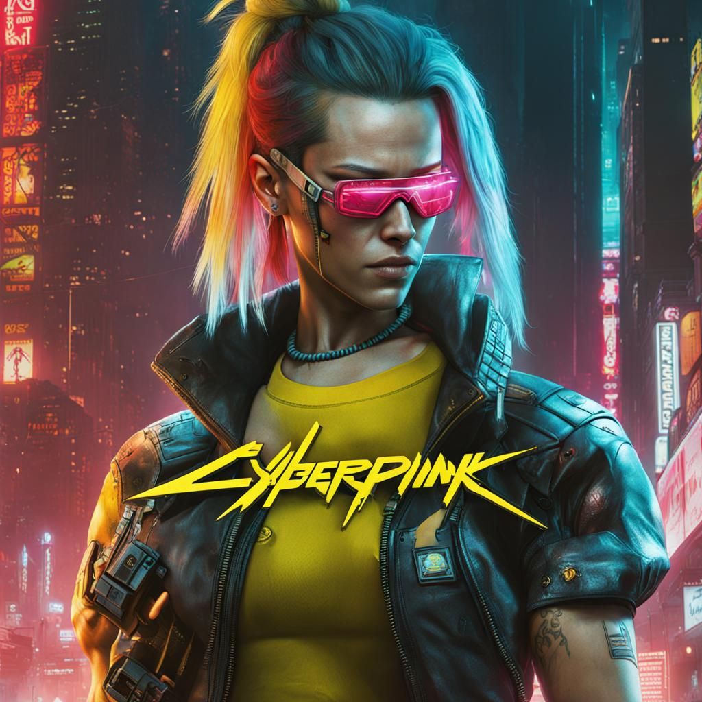 Cyberpunk 2077 Game Cover Art