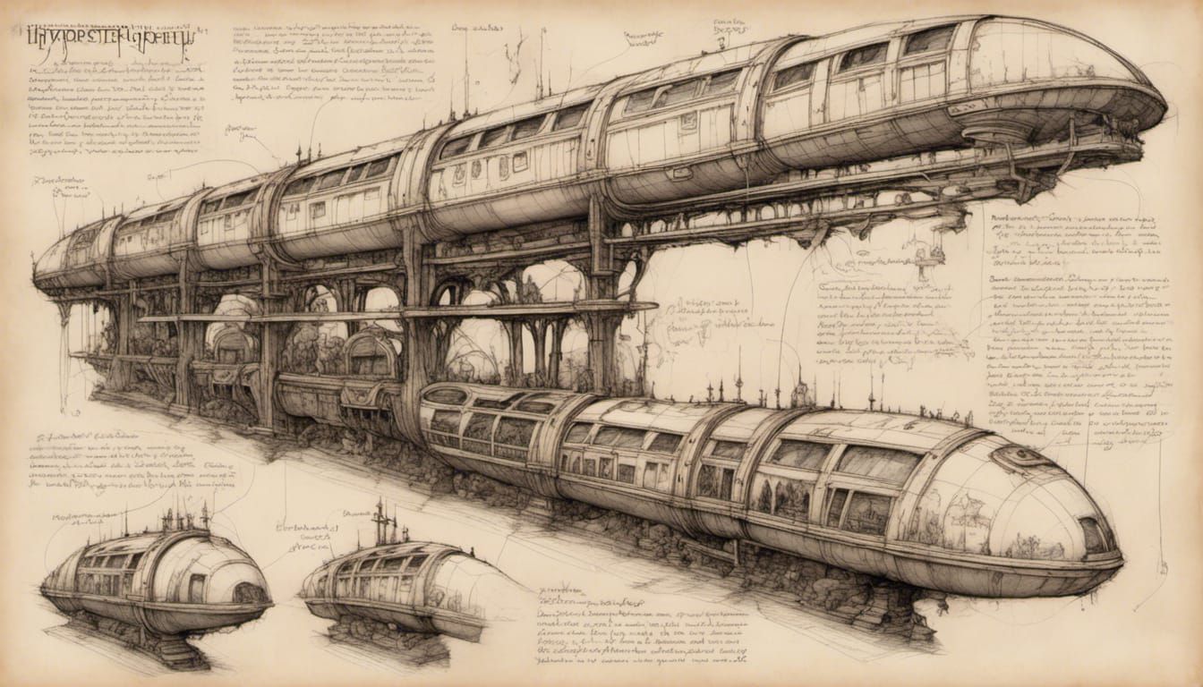 Steampunk Monorail System