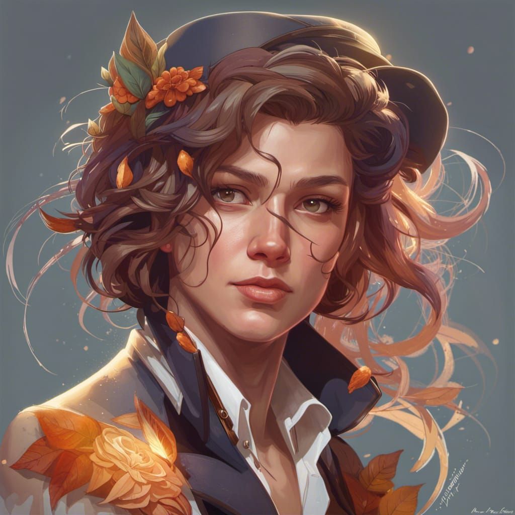 Hyperdetailed Dandy Portrait with Dynamic Lighting