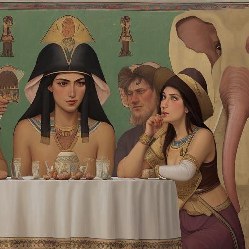 Surreal Vat of Saliva and Chocolate, Classical Art