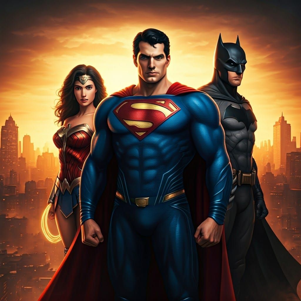 DC Trinity: Superman, Batman, and Wonder Woman United