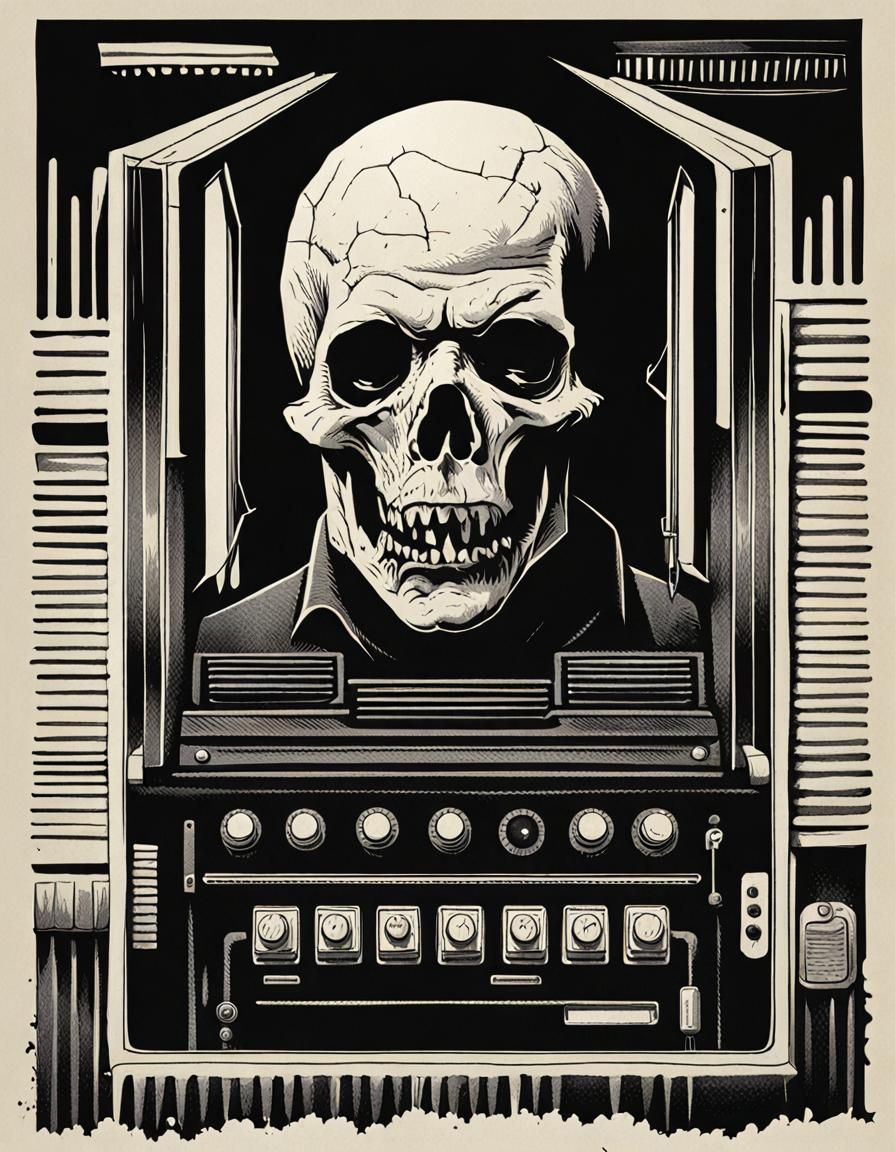 Disturbing Analog Horror Scene