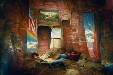 Abandoned Heroin Den: Evocative 19th-Century Scene