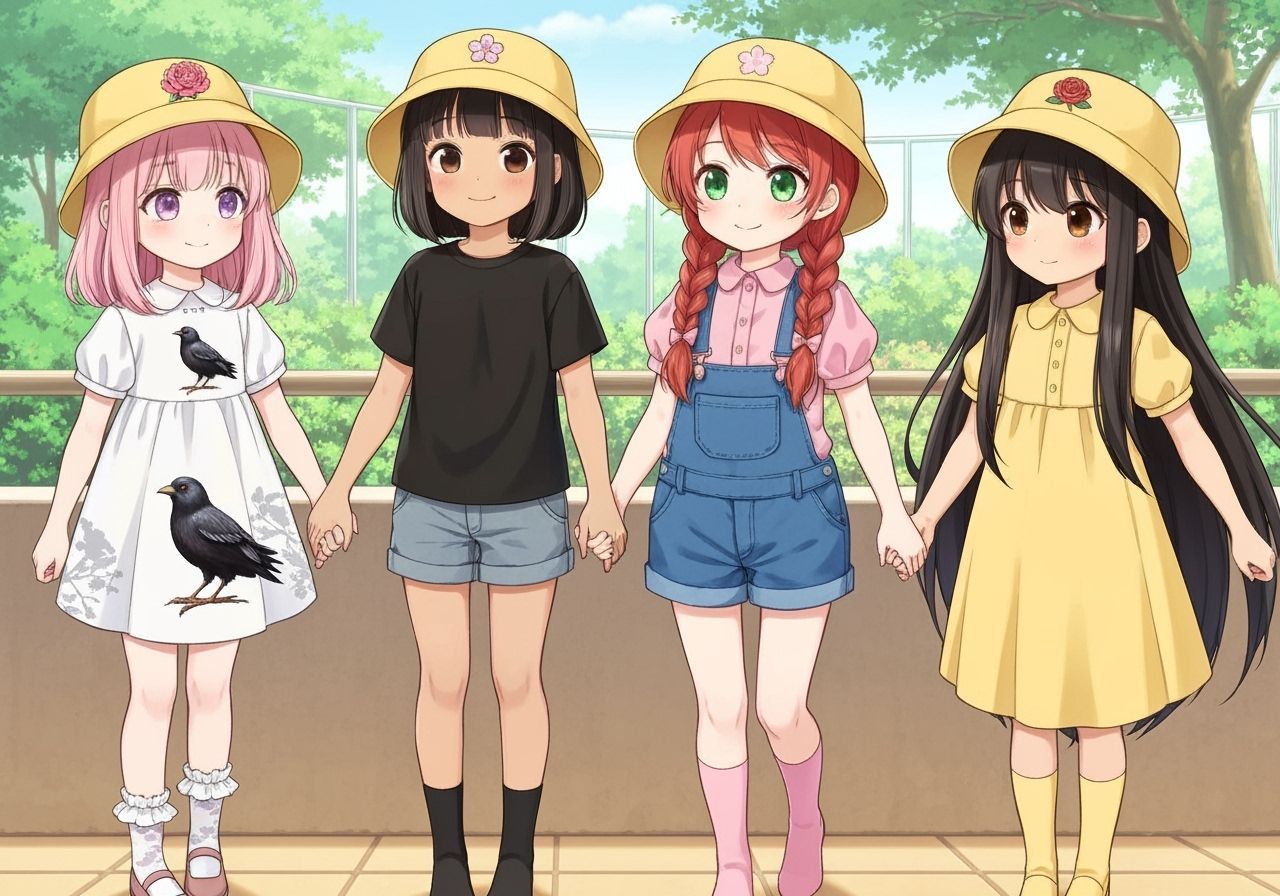 Anime Kindergarten Class Trip to Ueno Zoo