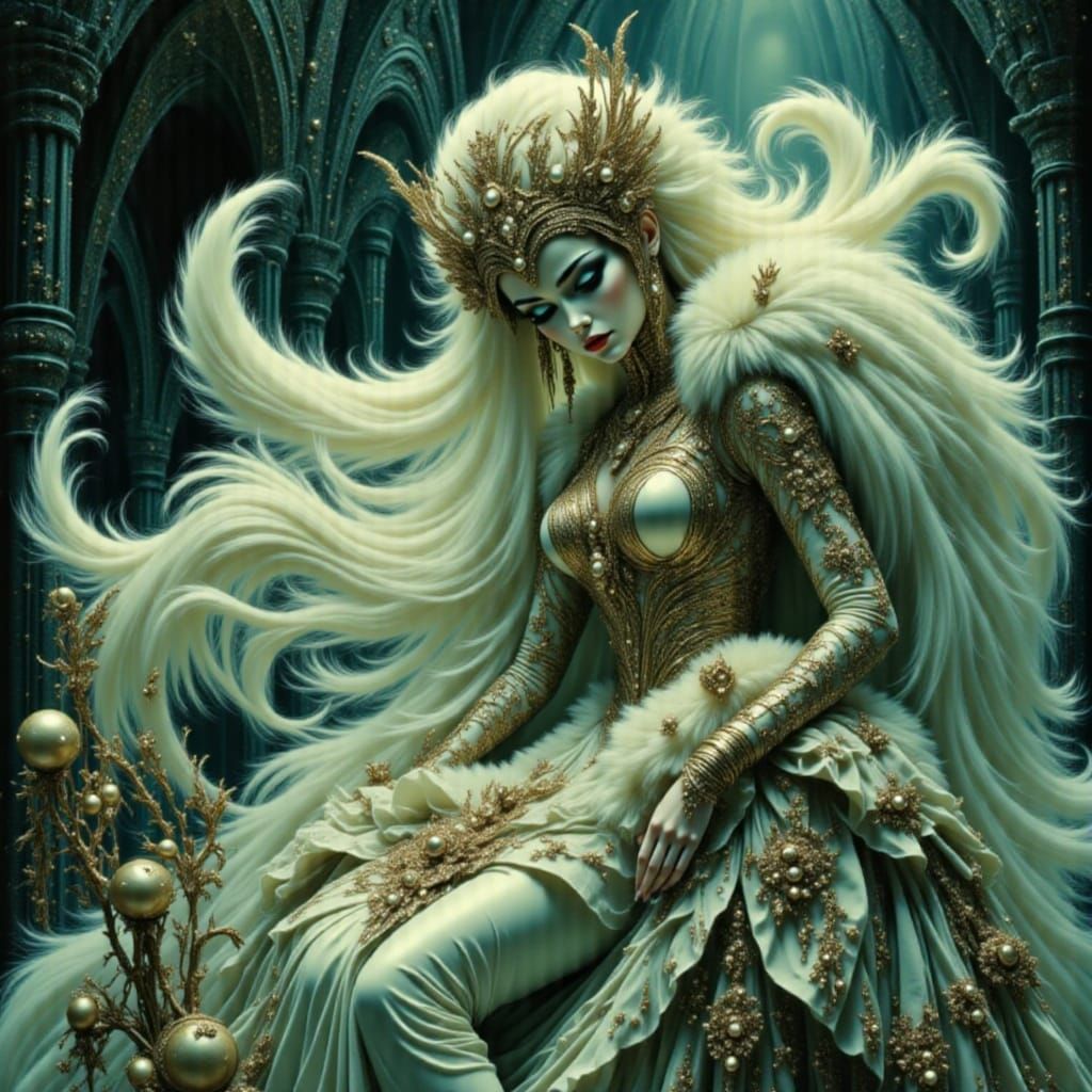 Cyberpunk Feline Folklore