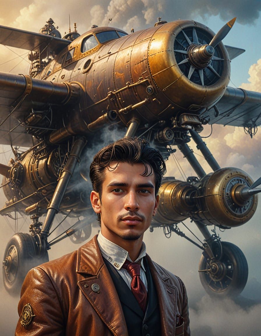 Engineer Larios and his latest invention