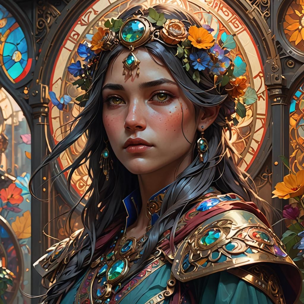 Hyperdetailed Portrait Concept Art in 8k Resolution