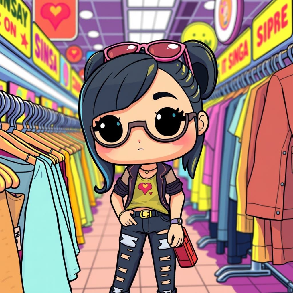 funko pop figure disney brenda song shopping at sinsay