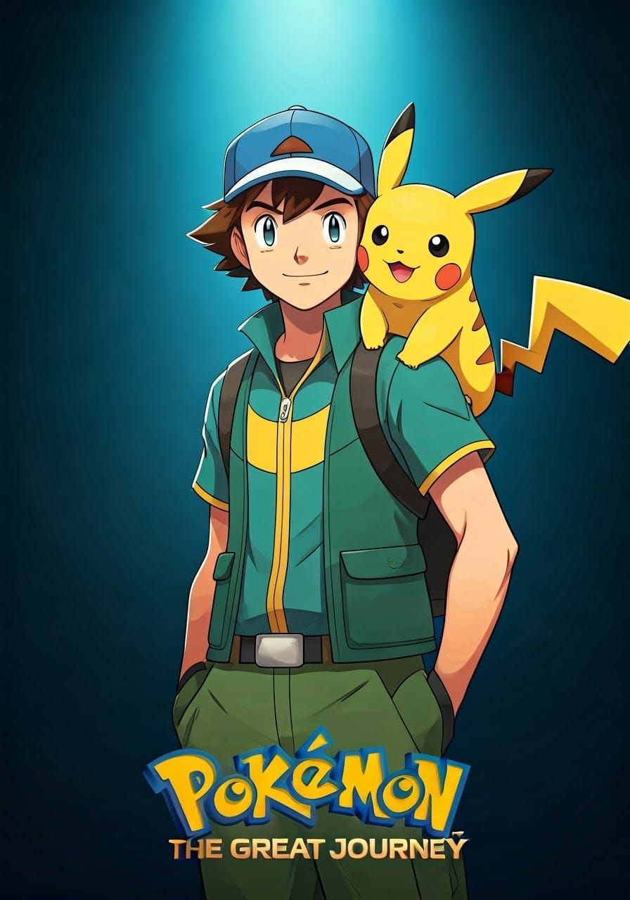 Pokémon Trainer Embarks on Epic Quest in Vibrant, Futuristic...