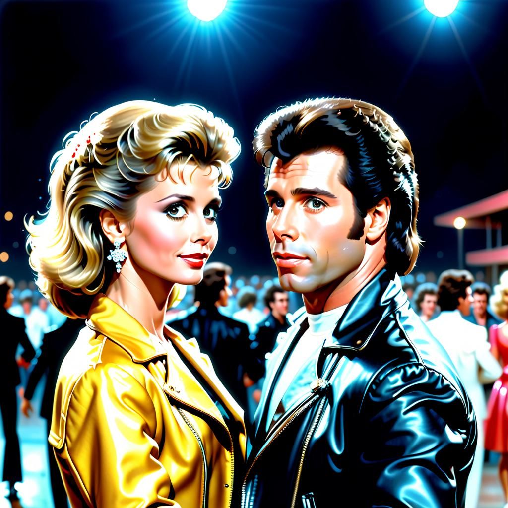 Grease - Sandy Olsson and Danny Zuko