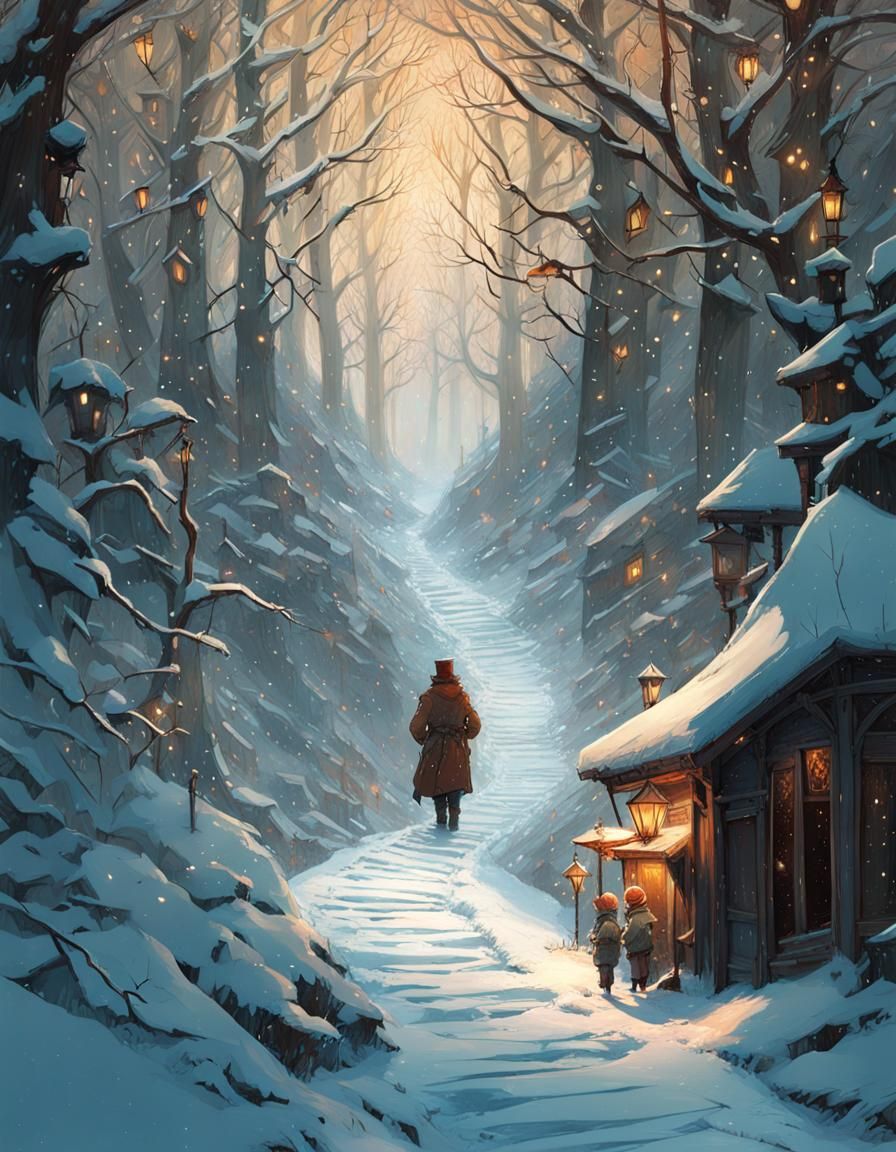 Wintery Paths to an Interesting Place