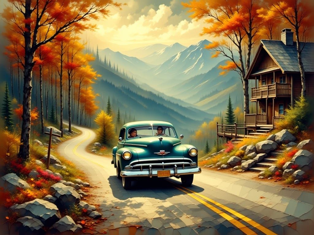 Vacation in Appalachia, 1951.