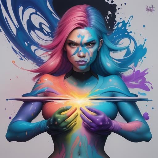 Kim Possible as Ethereal Magic Genie