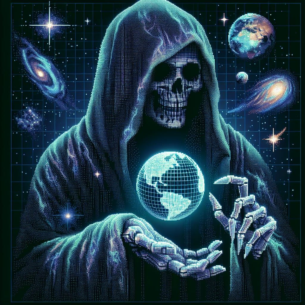 Holographic Death Beckons Cosmic Deity