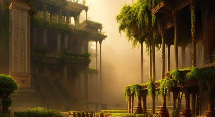 Semiramis' Gardens of Babylon