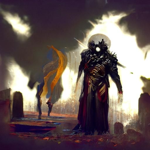 Sinister Death of Sol: A Digital Painting