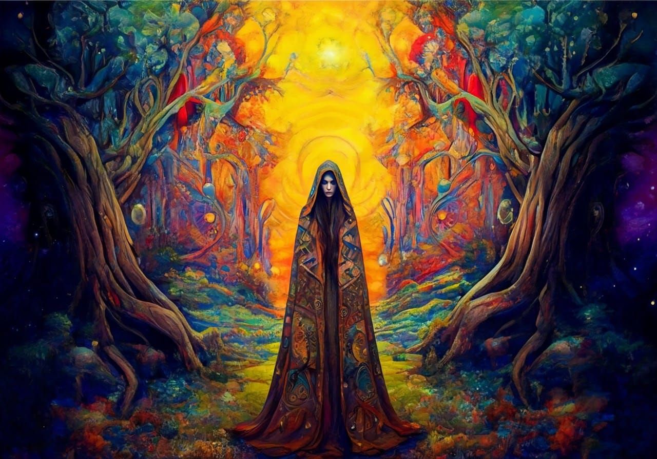 Surrealist Dreamscape Inspired by Remedios Varo