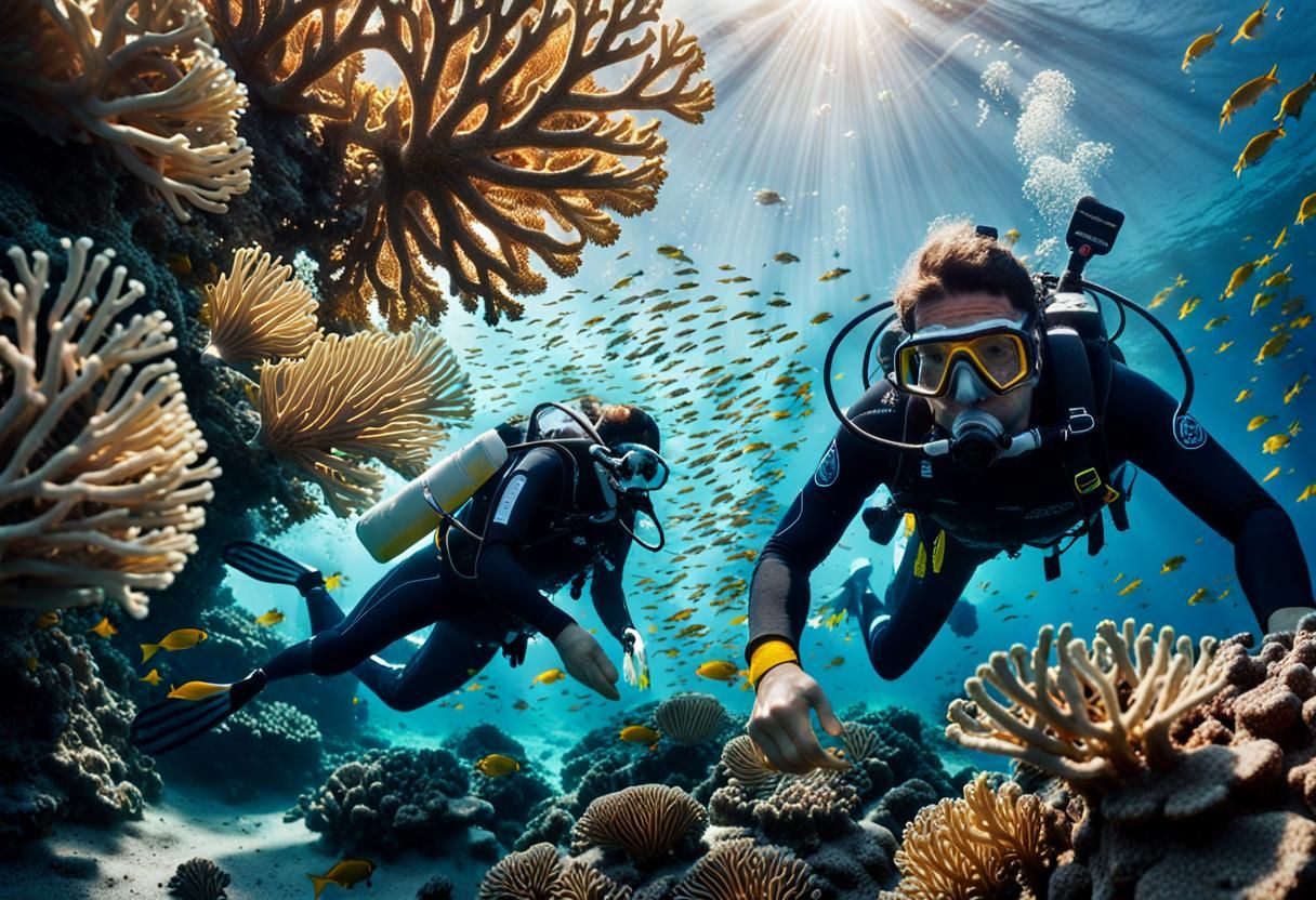 Scuba diving adventure