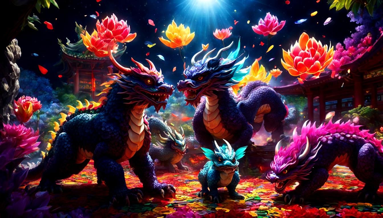 Mahjong Dragons: Breathtaking Maximalist 3D Art