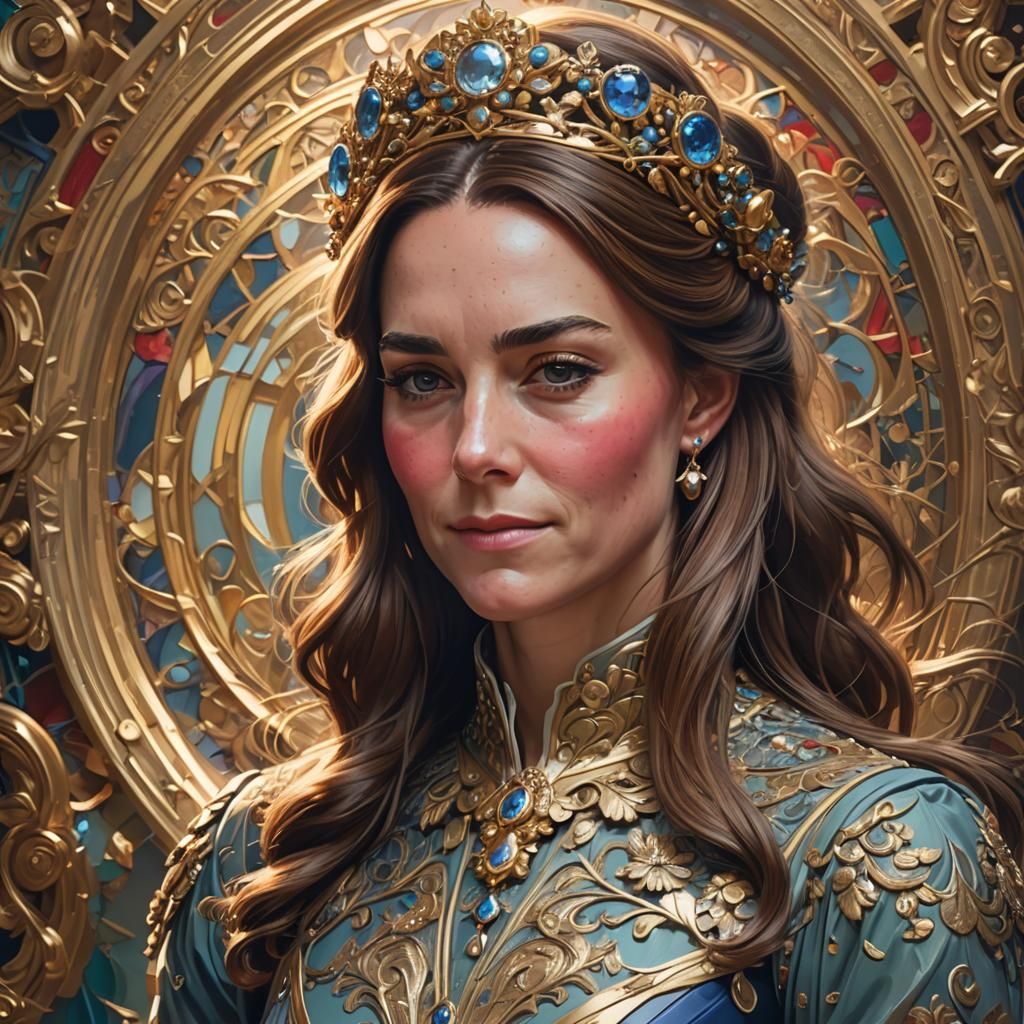 Detailed Portrait with Dynamic Lighting