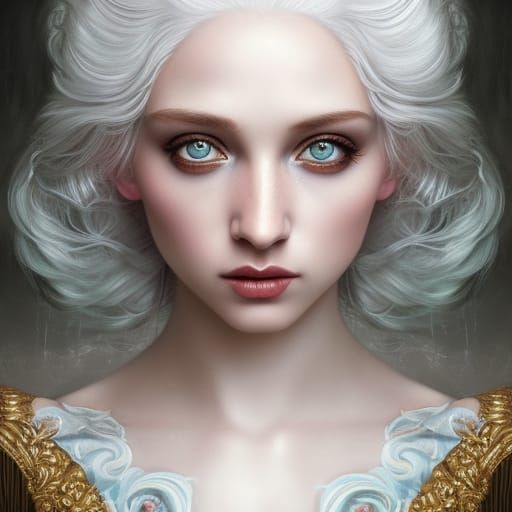 Ethereal Goddess of Sweets in Hyperrealistic Digital Art