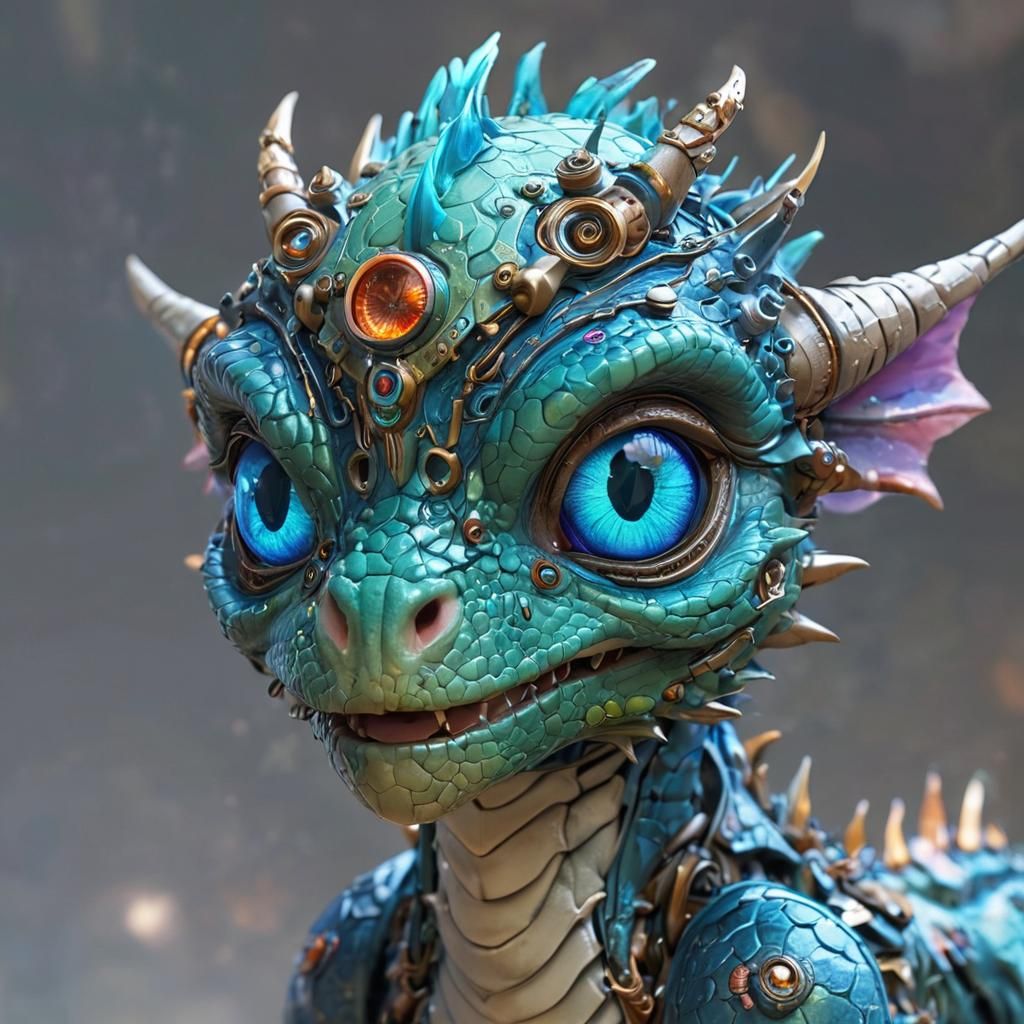 Cyborg Baby Dragon