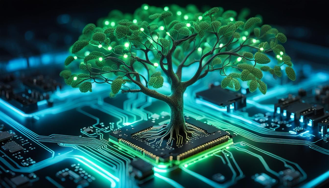 Harmony Between Technology and Nature: A Futuristic Green Tr...