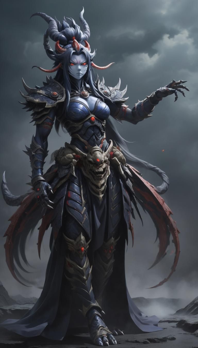 Amatsu-Mikaboshi, the Primal Chaos - female version