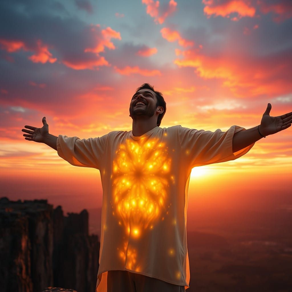 Spiritual Rebirth at Sunrise